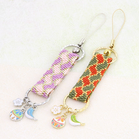 Charm Japanese style Kasumizakura with Epo dark peach/G