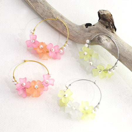 アクリル ドイツ製 花13 クリスタルマット