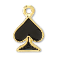 Charm Trump Spades: Black/G