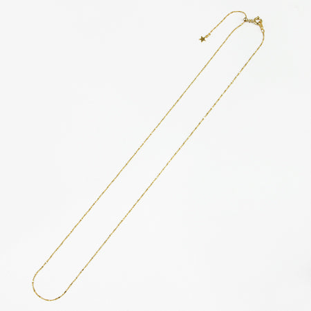 Slide chain necklace 120SFDC.TW gold