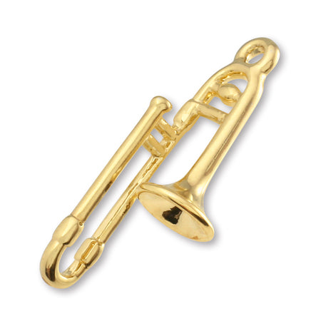 Charm Trombone Gold