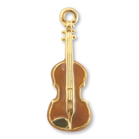 Charm violin brown/G