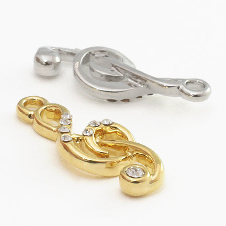 Charm G clef crystal/RC