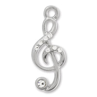 Charm G clef crystal/RC