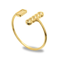 フォークリング台 空枠No.1 ゴールド