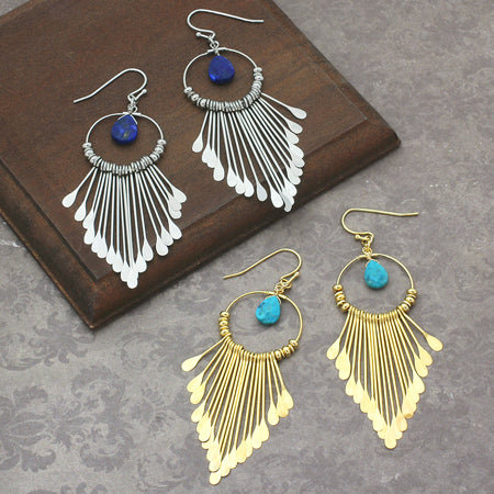 Fringe Pinned Gold