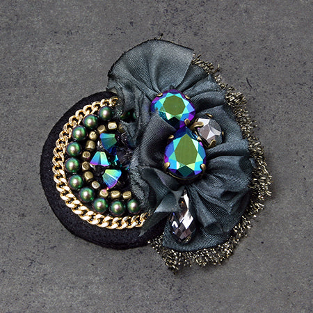 Crystal 5810 scarab green