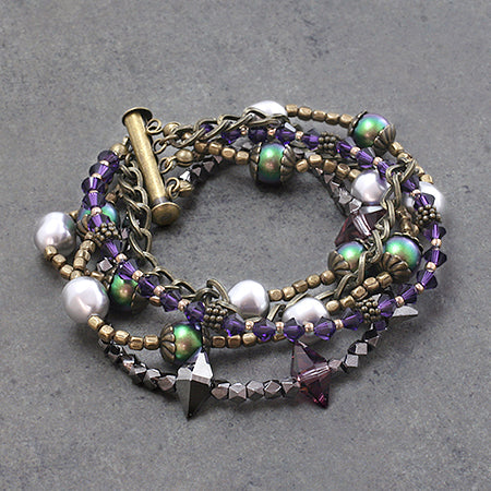 Crystal 5810 scarab green