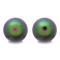 Kiwa Crystal #5818 One Hole Skalam-Green