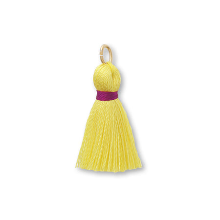 Tassel mini yellow