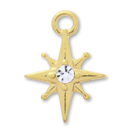 Charm Lucky Star 3 Crystal/G