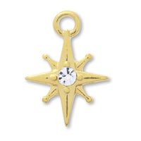 Charm Lucky Star 3 Crystal/G