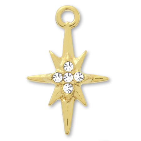 Charm Lucky Star 4 Crystal/G