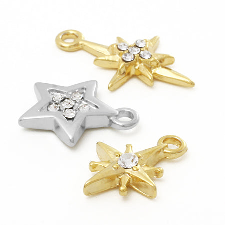 Charm Lucky Star 4 Crystal/G