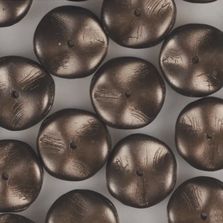 チェコ リップル チョコレートブラウンパール