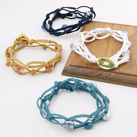 人工皮革スエードテープ No.370(キャメル)