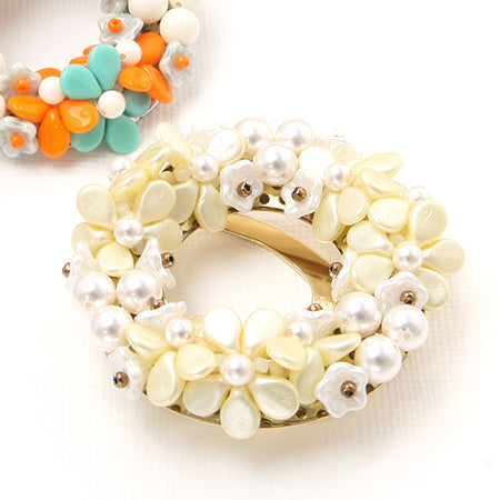 Czech Belflower Silk White Pearl