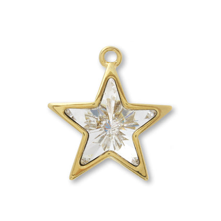 チャーム #4745 スター 1カン クリスタル/G