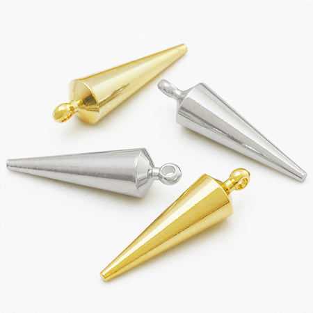 Metal parts studs gold