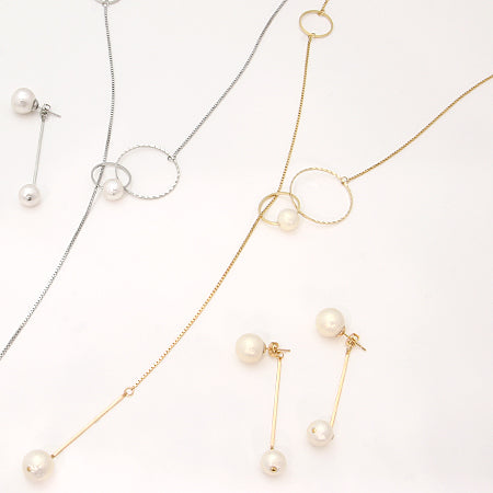 メタルパーツ スティック 2カン ゴールド