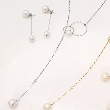 メタルパーツ スティック 2カン ロジウムカラー