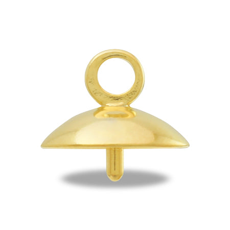 ヒートンキャップ No.6 丸玉12-16mm用 ゴールド