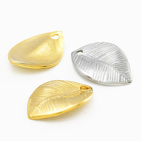 メタルパーツ 葉っぱ2 ゴールド