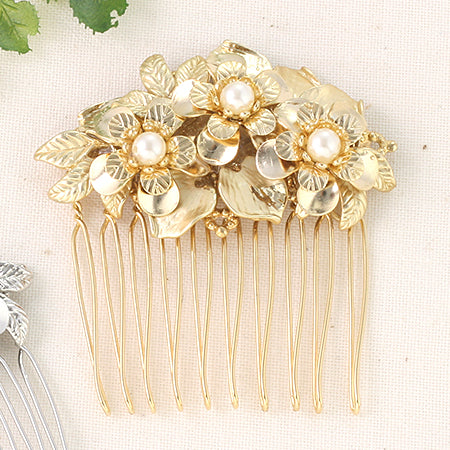 Charm botanical petals gold