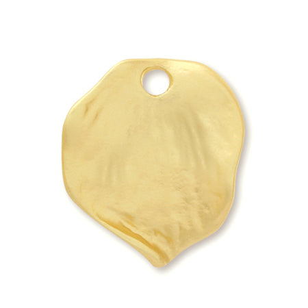 Charm botanical petals matte gold