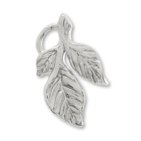 Charm-botanical leaves 13 × 7.5 mm dim-colour