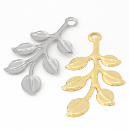 Metal-part leaf romium dimum color