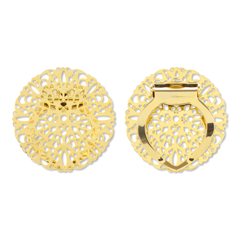 The scarf-lace skirt (domestically produced gold)