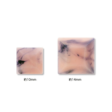 アクリル ドイツ製 スクエア(無穴) ホワイトグレーマーブル【アウトレット】