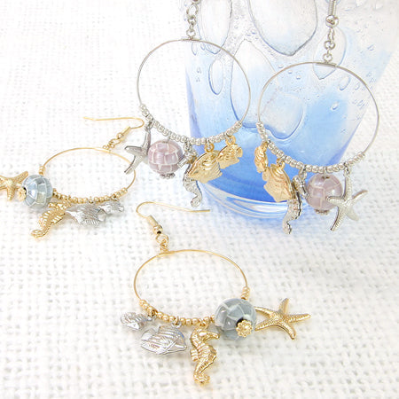真鍮プレスチャーム 熱帯魚 ゴールド