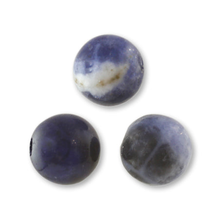 Natural stone round sodalight (natural)