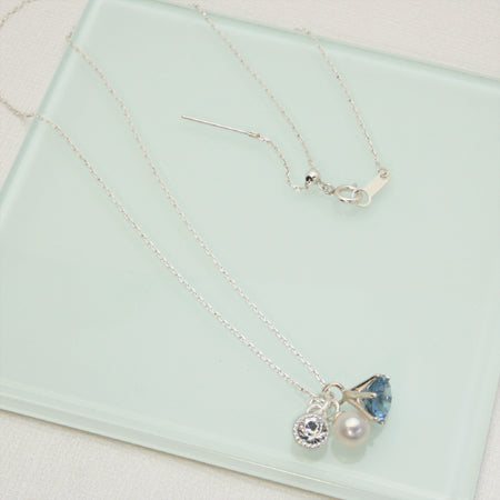 スライドピンネックレス アズキ SV925