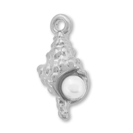 Lucky spiral shell White Pearl / RC
