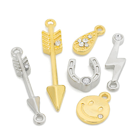 Charm Lucky Smile Crystal/RC