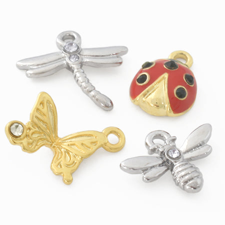 Charm Lucky Butterfly Crystal/G