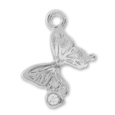 チャーム ラッキーバタフライ クリスタル/RC