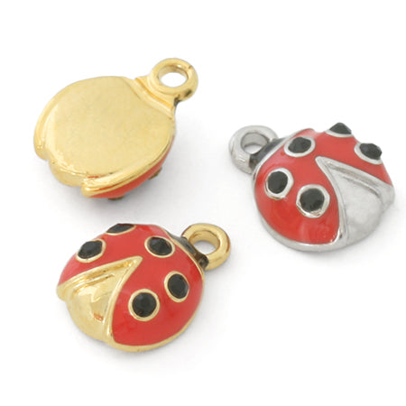 Charm Lucky Ladybug Red/G