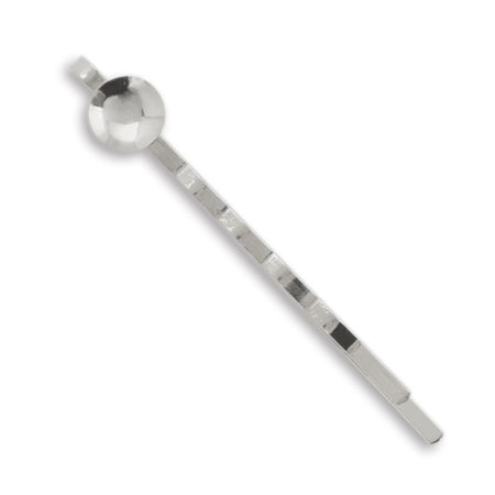 Hair fittings hairpin with bowl rhodium color