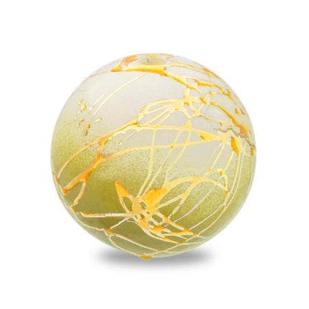 唐草ビーズゴールドライン うぐいす