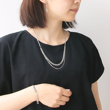 Chain K-355 Rhodium color