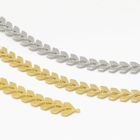 Chain K-355 Rhodium color