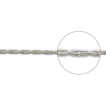 Chain 260PNR rhodium color