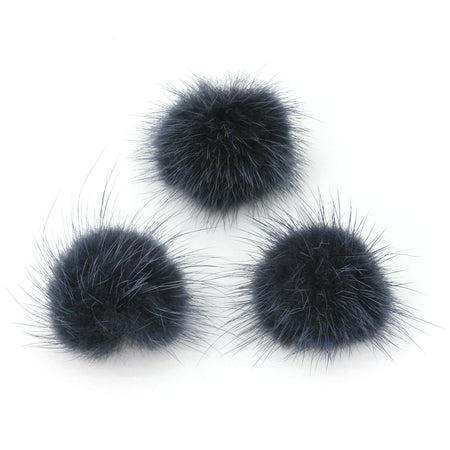 ミンクボール カン付(口閉じ) アイアンブルー【アウトレット】