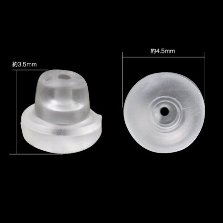 clear for piercing gum resin/ceramic post