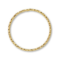 メタルリングパーツ 模様線ラウンド ゴールド