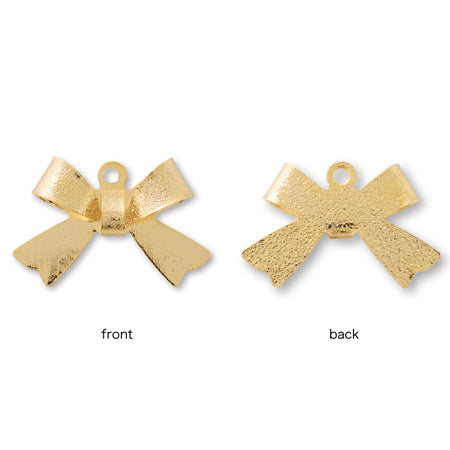 Charm Ribbon No.10 Rhodium color